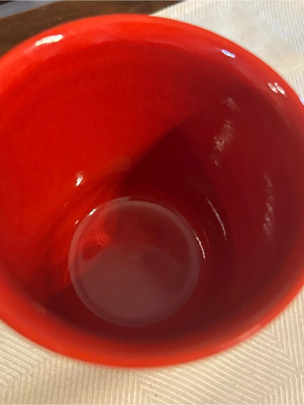 Bright Red Ceramic Coffee Mug - Home Dining